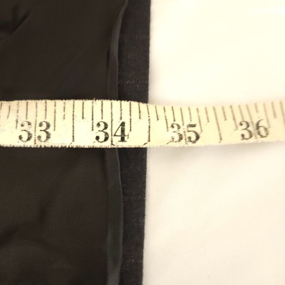 Hart Schaffner Marx Mens 48L Navy Blue Pinstriped 2-Button Sports Coat Blazer - Picture 7 of 7